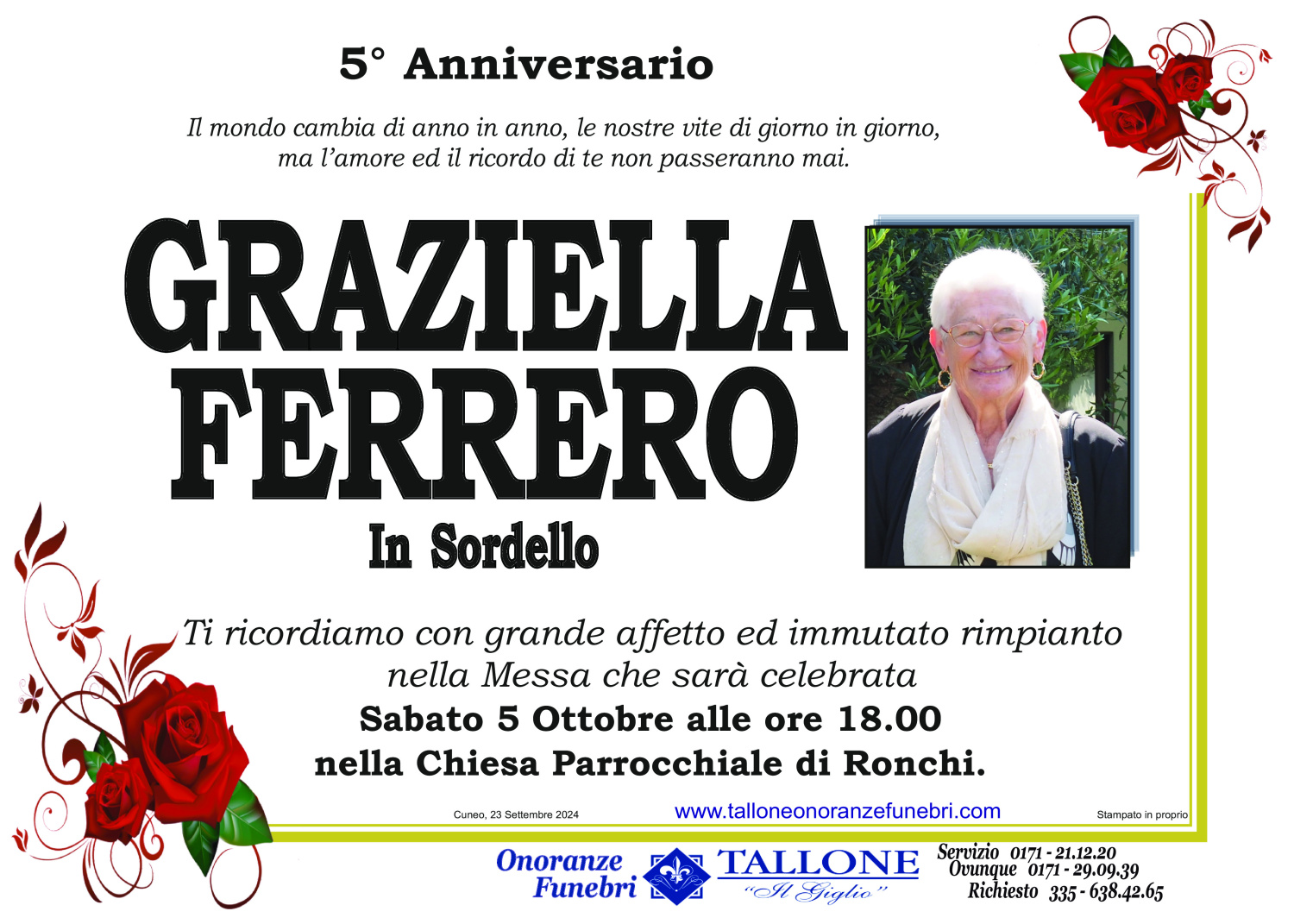 Graziella Ferrero<small class='fs-20'><br/>In Sordello</small>